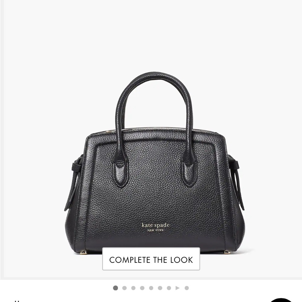 Used Kate Spade Knott Mini Satchel Black
